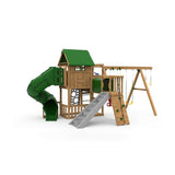Playstar Summit Gold Playset | 20 Activities kids kids swing set in shown finish