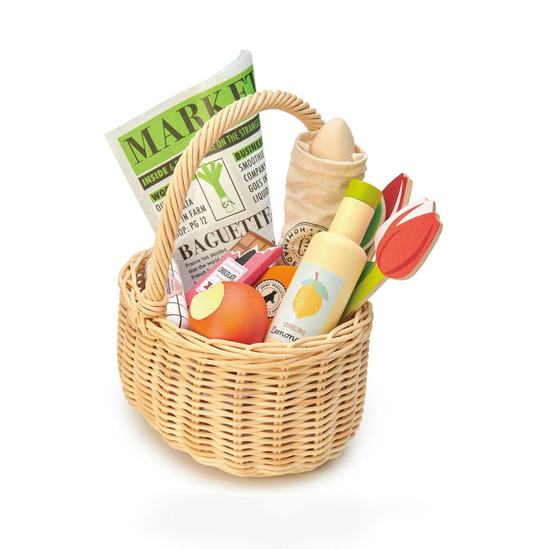 Wicker Shopping Basket