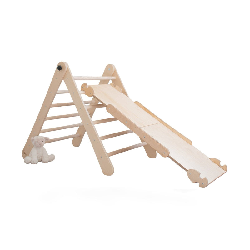 BUNDLE - Adjustable Pikler Triangle & Reversible Ramp