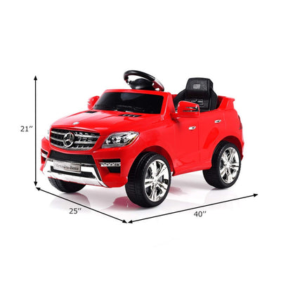 6V Mercedes Benz Kids Ride on Car with MP3+RC