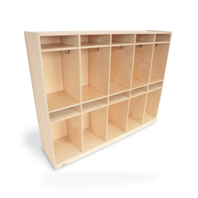 10 Section Coat Locker Storage