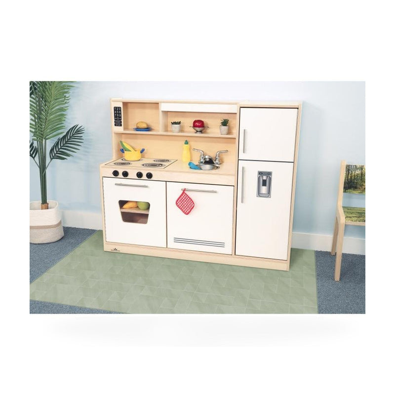 Contemporary Kitchen Combo - White - WB7451