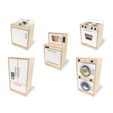 Contemporary Kitchen Ensemble - White - WB7400