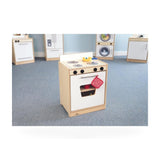 Whitney Brothers® Contemporary Stove - White - WB7420 kids play kitchens in White
