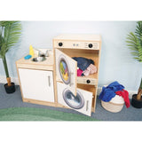 Contemporary Washer / Dryer - White - WB7450