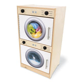 Contemporary Washer / Dryer - White - WB7450