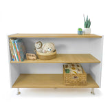 Whitney Brothers elevatED Adjustable Shelf Cabinet 33H Classroom Storage Cabinet - white-background product hero view