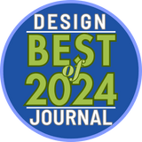 Whitney Brothers elevatED Kitchen Island Breakfast Bar Preschool Play Kitchen - Design Journal Best of 2024 award badge for Whitney Brothers elevatED Collection