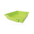 F1 Shallow Gratnell Plastic Tray Lime Green