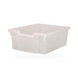 Whitney Brothers® F2 Medium Gratnell Plastic Tray Translucent storage tray drawers in shown finish