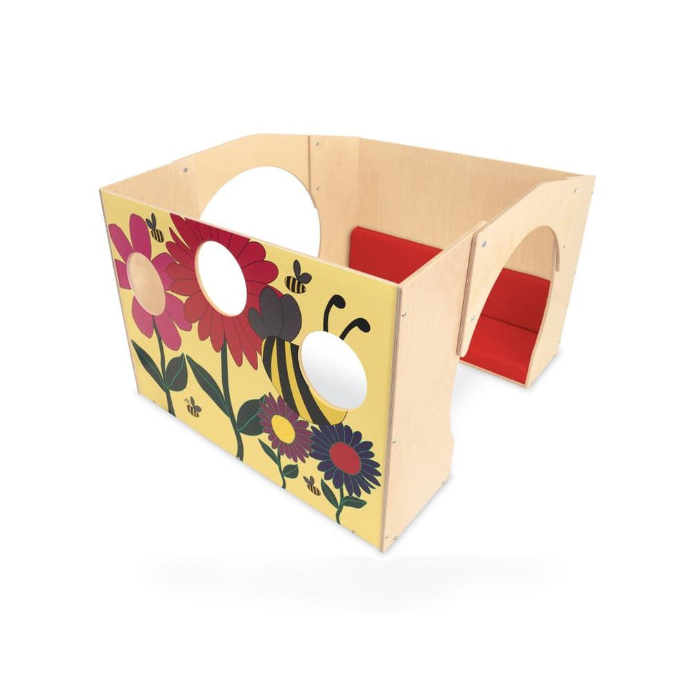 Flowered Reading Haven With Cushion