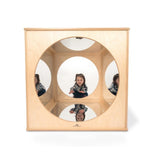 Whitney Brothers® Kaleidoscope Play House Cube house style inventive play in shown finish
