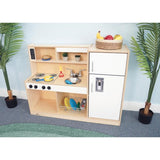 Let's Play Toddler Kitchen Combo- White - WB7251