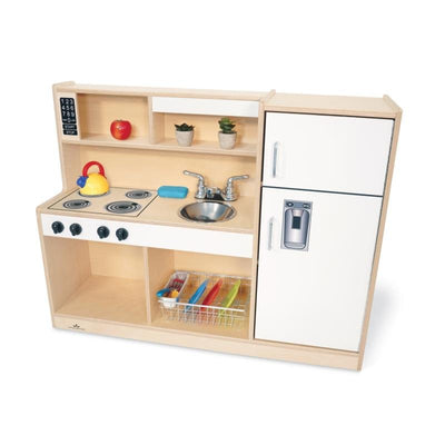 Let's Play Toddler Kitchen Combo- White - WB7251