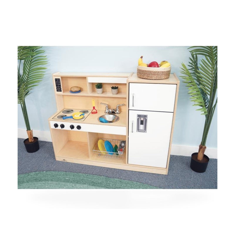 Let's Play Toddler Kitchen Combo - White - WB7251