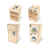 Let's Play Toddler Kitchen Ensemble - Natural - WB2070