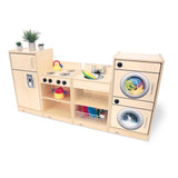 Let's Play Toddler Kitchen Ensemble - Natural - WB2070