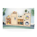 Let's Play Toddler Kitchen Ensemble - Natural - WB2070