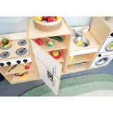 Let's Play Toddler Kitchen Ensemble - White - WB7070