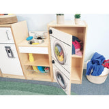 Let's Play Toddler Kitchen Ensemble - White - WB7070