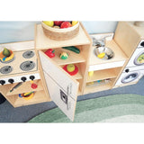 Let's Play Toddler Refrigerator -White - WB7245
