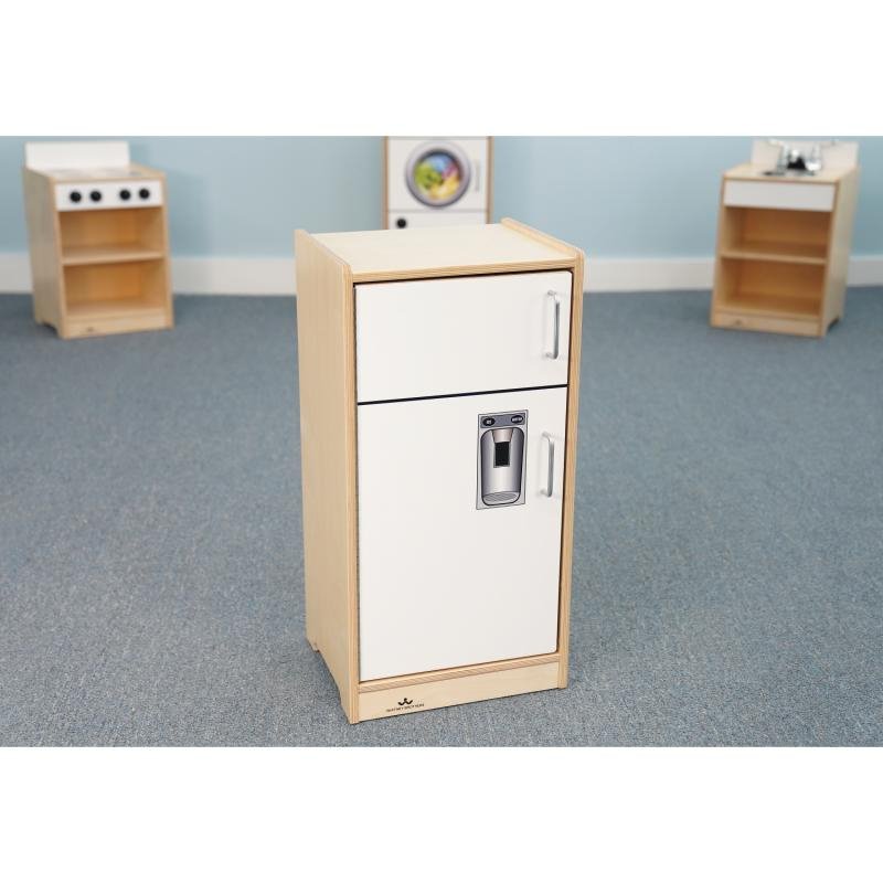 Let's Play Toddler Refrigerator - White - WB7245