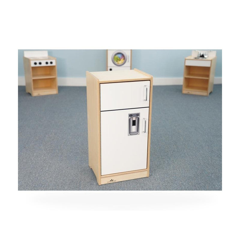Let's Play Toddler Refrigerator - White - WB7245