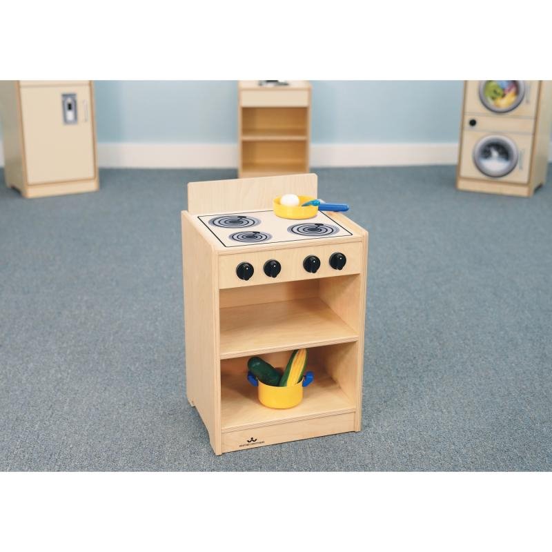 Let's Play Toddler Stove - Natural - WB2325