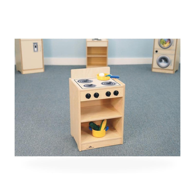 Let's Play Toddler Stove - Natural - WB2325