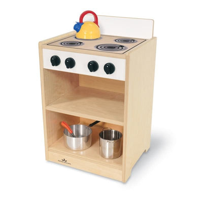 Let's Play Toddler Stove - White - WB7225
