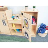 Let's Play Toddler Washer/Dryer - Natural - WB2365