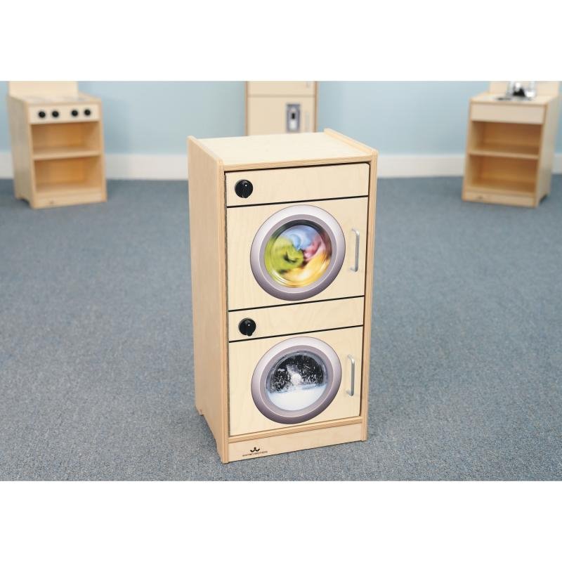 Let's Play Toddler Washer/Dryer - Natural - WB2365