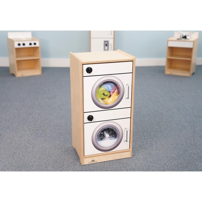 Let's Play Toddler Washer/Dryer - White - WB7265