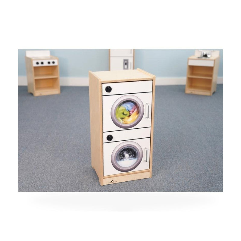 Let's Play Toddler Washer/Dryer - White - WB7265