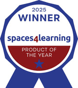 Whitney Brothers Nature View Play Beach House Preschool Play House - Spaces4Learning 2025 Product of the Year award badge