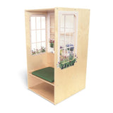 Wooden Preschool Furniture Nature View Window Seat - WB0857