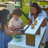 Whitney Brothers outdoorED Mud Kitchen Outdoor Mud Kitchen - outdoor sensory play view