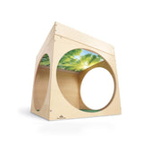 Whitney Brothers® Superbright LED Creative Cube and Mat house style kids playhouse in shown finish