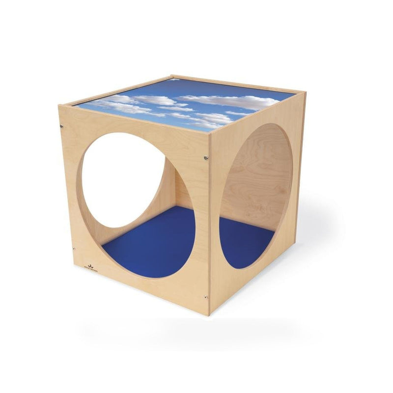 Toddler Acrylic Sky Top Play Cube and Mat