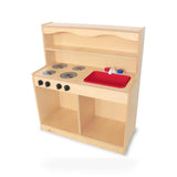 Whitney Brothers® Toddler Sink And Stove kids outdoor playset in shown finish