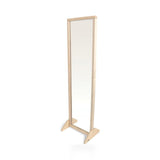 Whitney Brothers® Vertical or Horizontal Mirror W/Stand kids mirrors in shown finish
