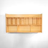 Wall Mounted Eight Cubby Diaper Cabinet - WB4848