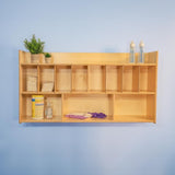 Wall Mounted Eight Cubby Diaper Cabinet - WB4848