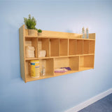 Wall Mounted Eight Cubby Diaper Cabinet - WB4848