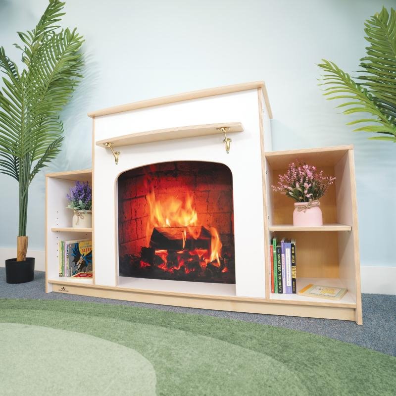 Warm And Welcoming Fireplace - WB0922
