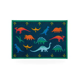 Wildkin Jurassic Dinosaur Rug 39" x 58" kids bed in shown finish