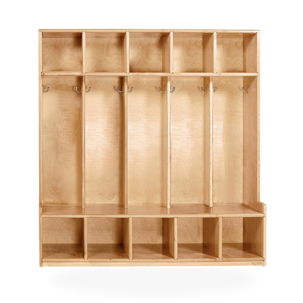 5 Section Offset Locker, Maple