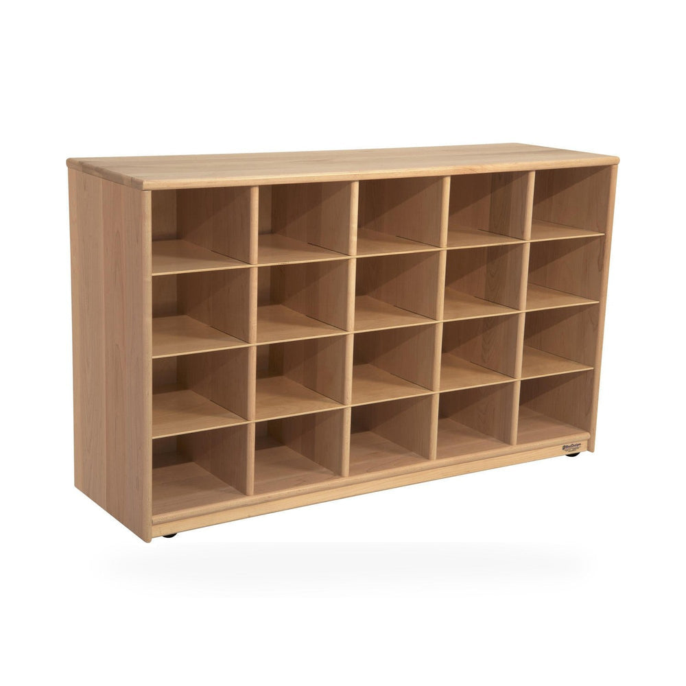 Maple Heritage (20) Cubby Tray Storage