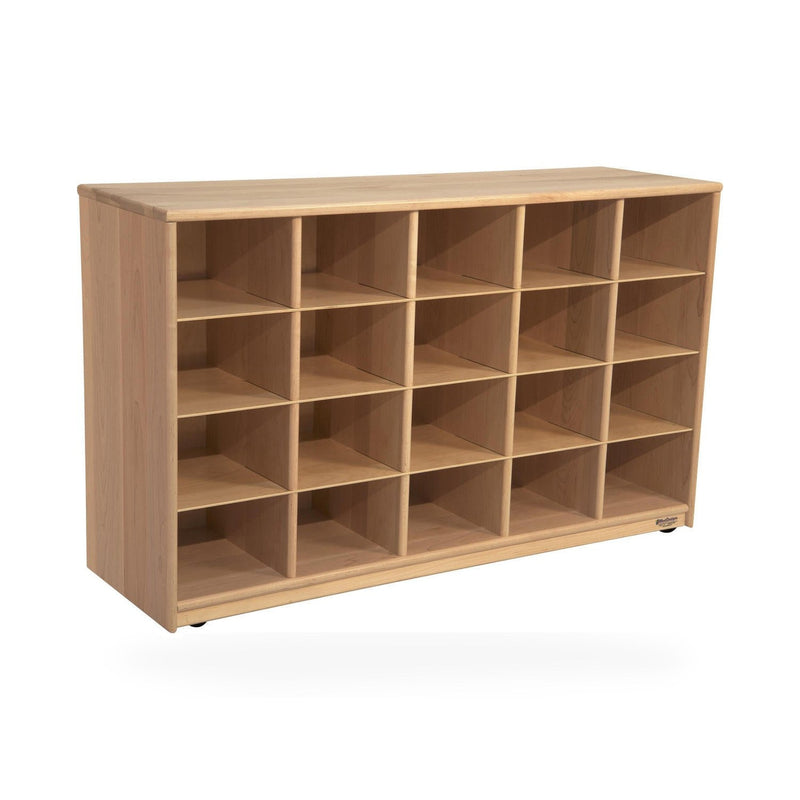 Maple Heritage (20) Cubby Tray Storage