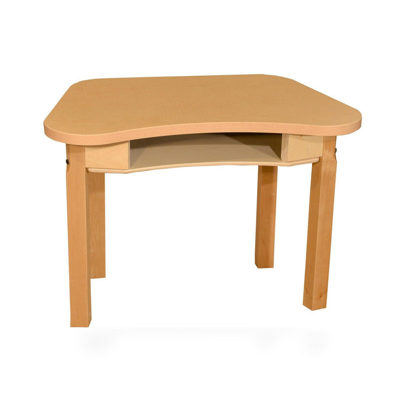 Synergy 18" x 30" High Pressure Laminate Desk with Hardwood Legs- 26"
